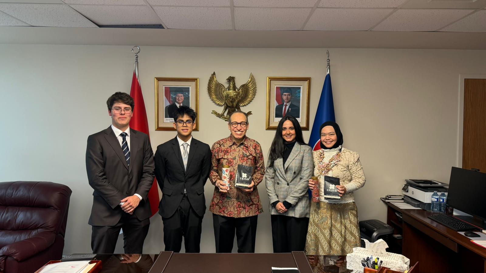 AIS Visits the Embassy of the Republic of Indonesia in Ottawa